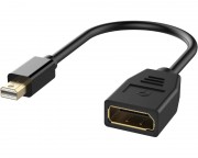 kabl, adapter - Adapter Mini Display port (M) - HDMI (F) crni