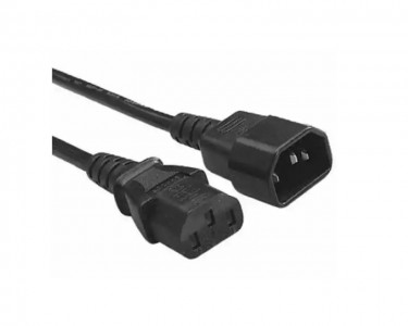 Kabl naponski C13 - C14 (UPS - PC) 1.8m crni