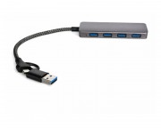 kabl, adapter - TIP C+ USB na Hub 4xUSB 3.0