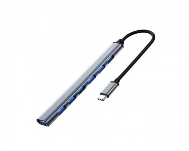 TIP C na 7xHUB 3.0 metal