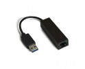 Mrežni Adapter USB 3.0 (M) - Gigabit ethernet RJ-45 (F) crni