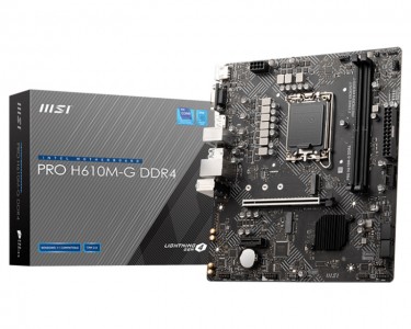 PRO H610M-G DDR4