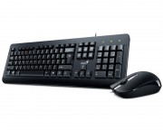 tastature za kompjuter - KM-160 USB YU crna tastatura+ USB crni miš