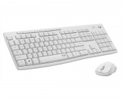 tastature za kompjuter - MK295 Silent Wireless Combo US tastatura + miš bela