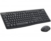 tastature za kompjuter - MK295 Silent Wireless Combo US tastatura + miš crna