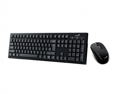 Smart KM-8101 Wireless USB US crna tastatura + miš