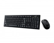 tastature za kompjuter - Smart KM-8101 Wireless USB YU crna tastatura + miš
