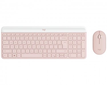 MK470 Wireless Desktop US Roze tastatura + miš