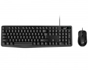 tastature za kompjuter - KM-170 USB US crna tastatura+ USB crni miš