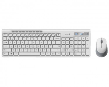 SlimStar 8230 Wireless USB YU bela tastatura+ miš