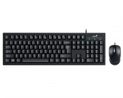 tastature za kompjuter - KM-100SE USB US crna tastatura+ USB crni miš