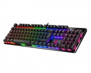 tastature za kompjuter - Scorpion K12 Gaming RGB USB US mehanička tastatura crna
