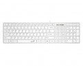 SlimStar 126 USB US bela tastatura