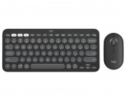 tastature za kompjuter - Pebble2 Wireless Combo US tastatura + miš Graphite