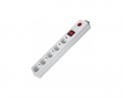 produzni kabl sa zastitom - Produžni kabl 5r/5m sa prekidačem i zaštitom 3x1.5mm2 (Linkom) - beli