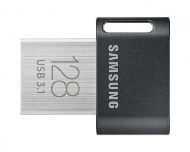 128GB FIT Plus USB 3.1 MUF-128AB sivi
