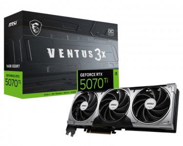 GeForce RTX 5070 Ti 16G VENTUS 3X OC
