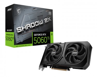 GeForce RTX 5060 Ti 8G SHADOW 2X OC PLUS