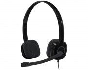  - H151 Stereo Headset single jack slušalice sa mikrofonom crne