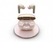 bezicne slusalice - Rose Serenity ANC Ultra Bluetooth slušalice krem (M45962)